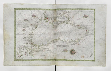 Zwarte Zee per Atlas nautique du monde